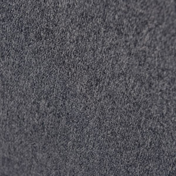 Fauteuil tissu et métal gris foncé design Hall