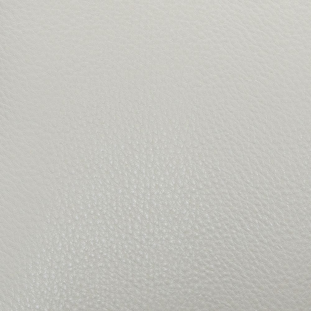 Fauteuil pivotant en PU gris clair