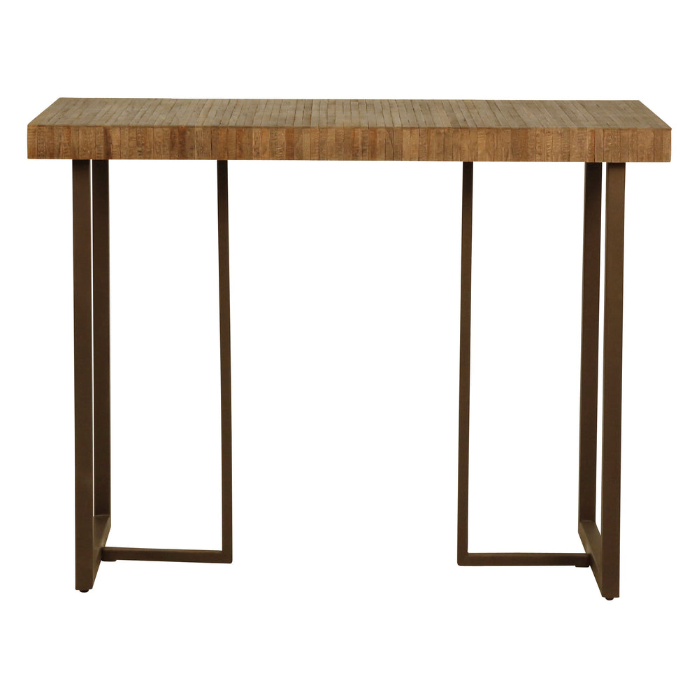Table de bar teck recyclé 140cm