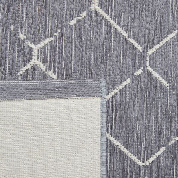 Tapis 160 x 230 cm BRONX gris foncé