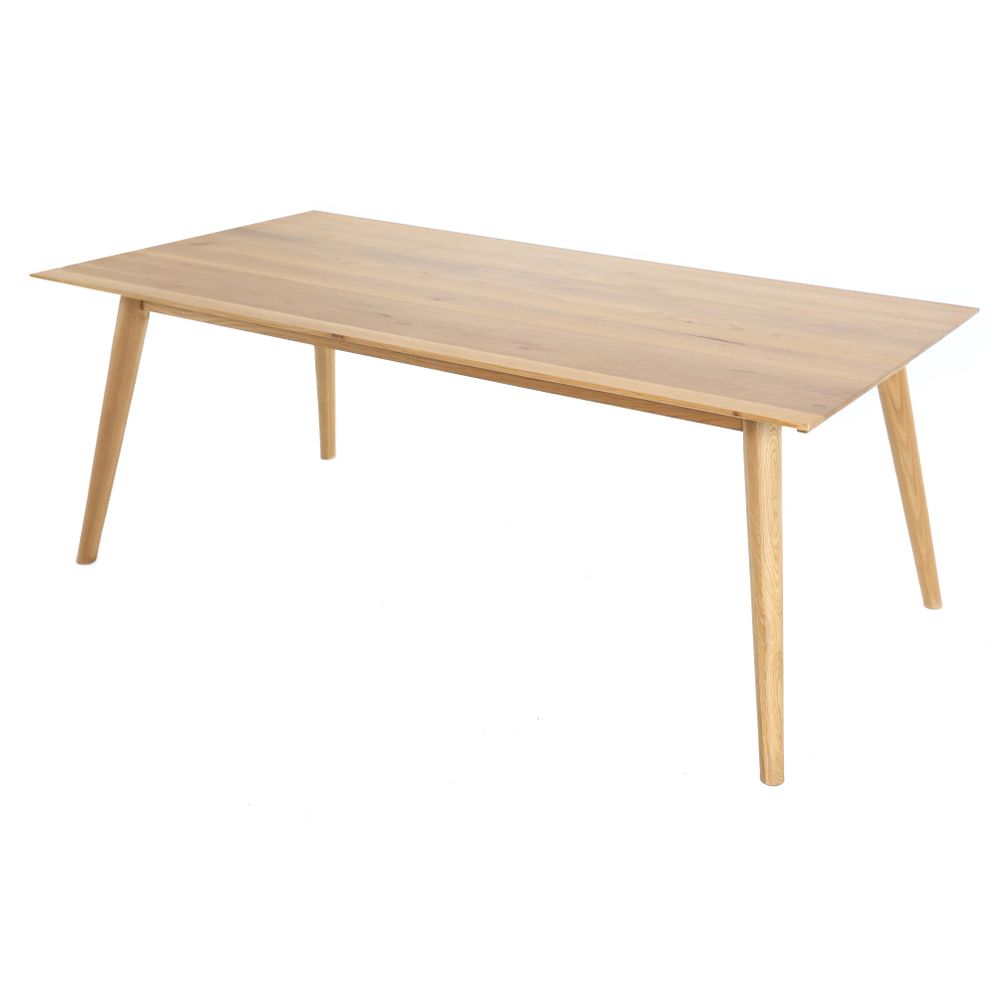Table repas avec 2 allonges