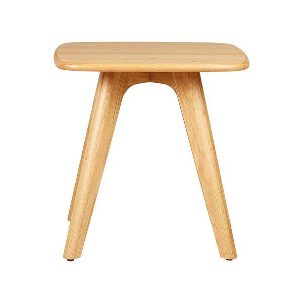 Bout de canapé 50 cm chêne naturel