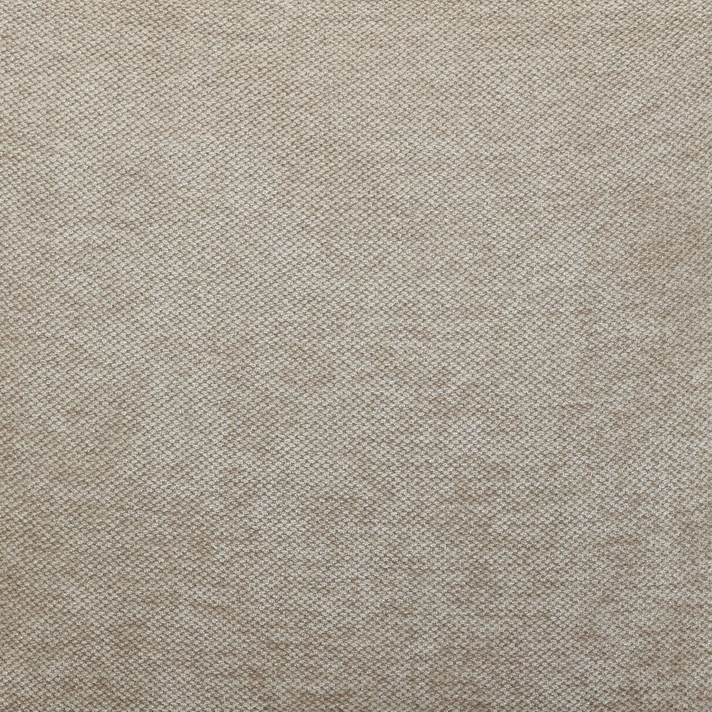 Pouf en tissu soft touch taupe Jona