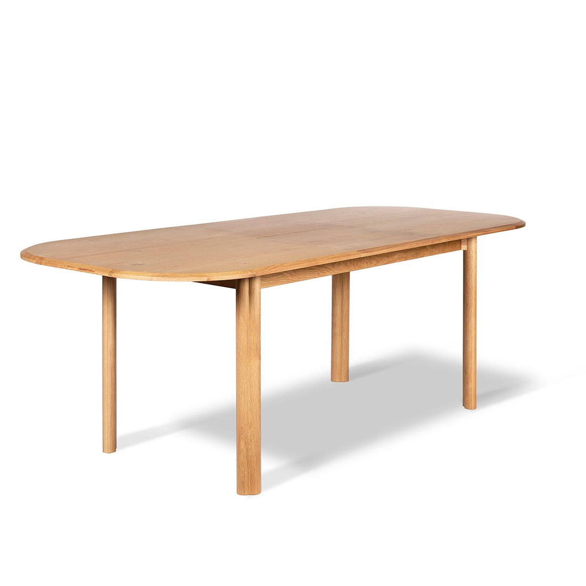 Table repas 160 cm avec allonge chêne naturel
